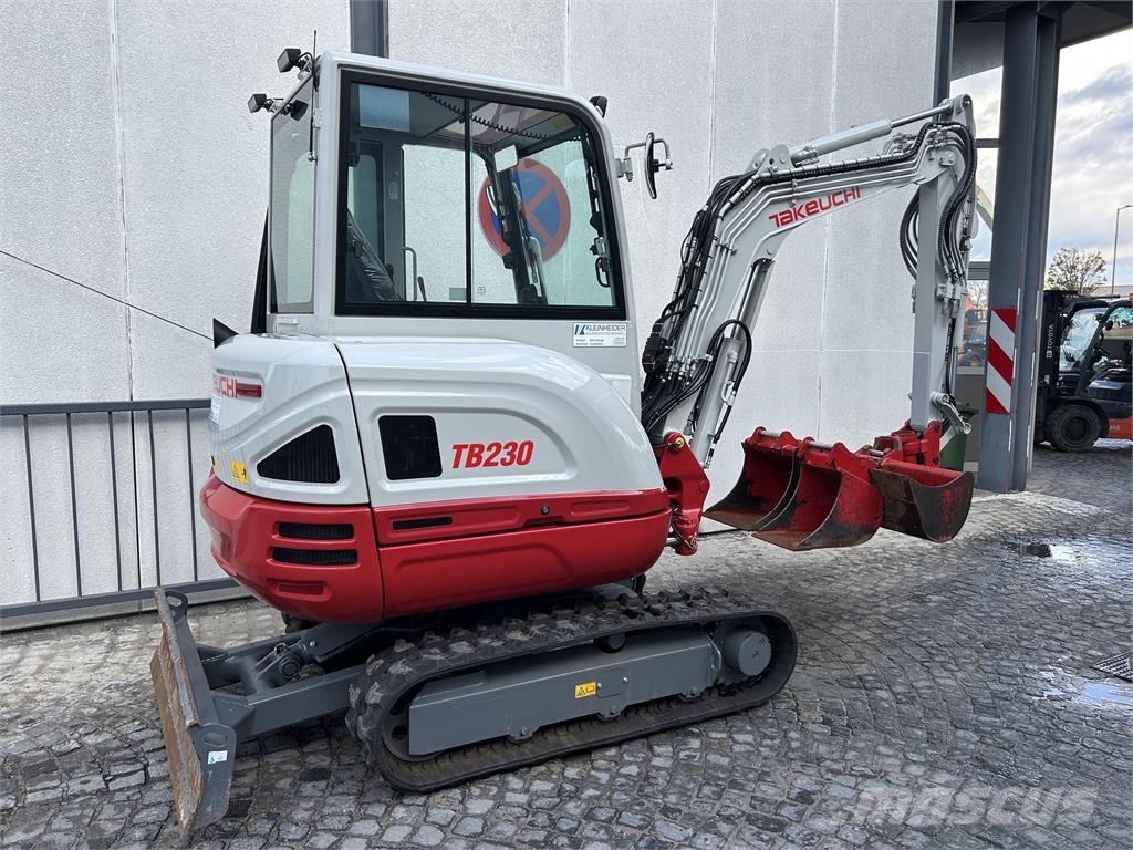 Takeuchi TB 230 G + ZS Miniescavadeiras < 7t (Mini escavadeiras)