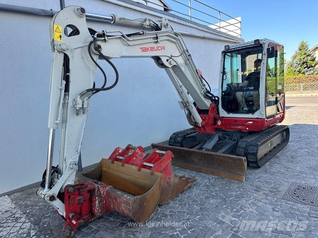 Takeuchi TB 370 Powertilt ZS Міні-екскаватори < 7т