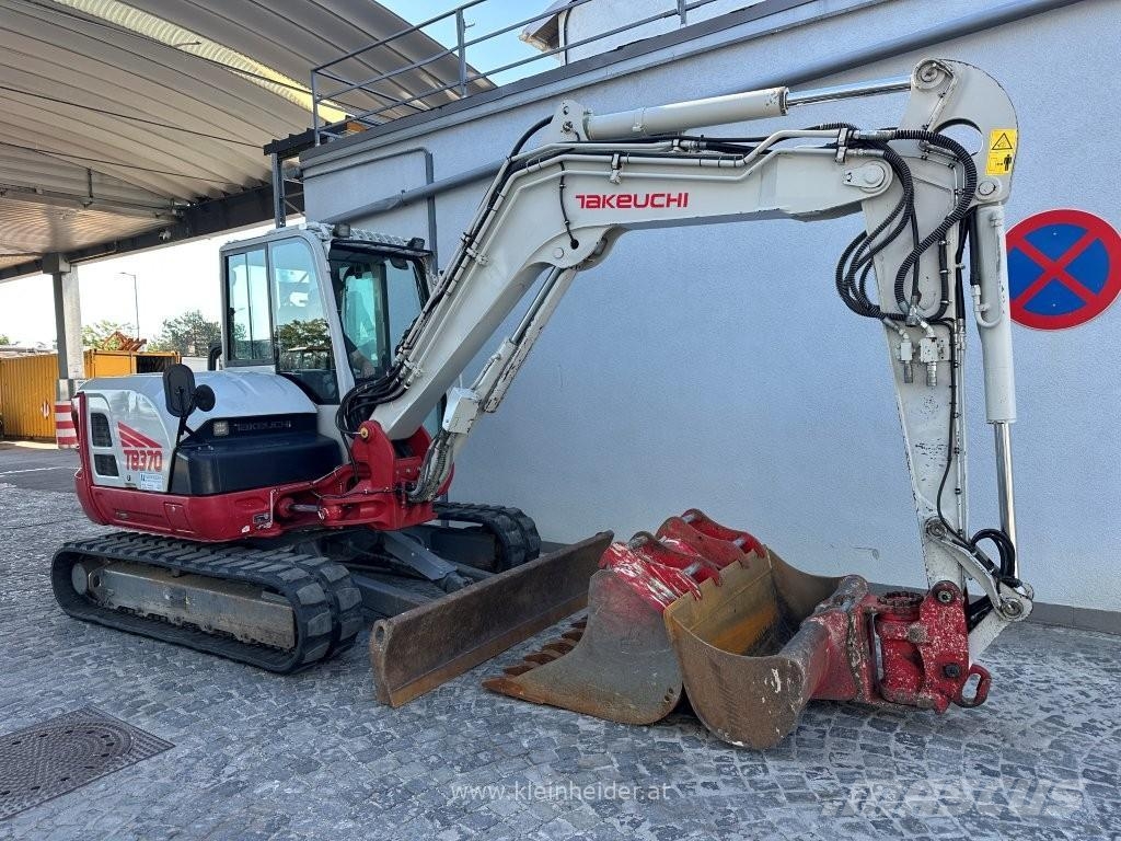 Takeuchi TB 370 Powertilt ZS Міні-екскаватори < 7т