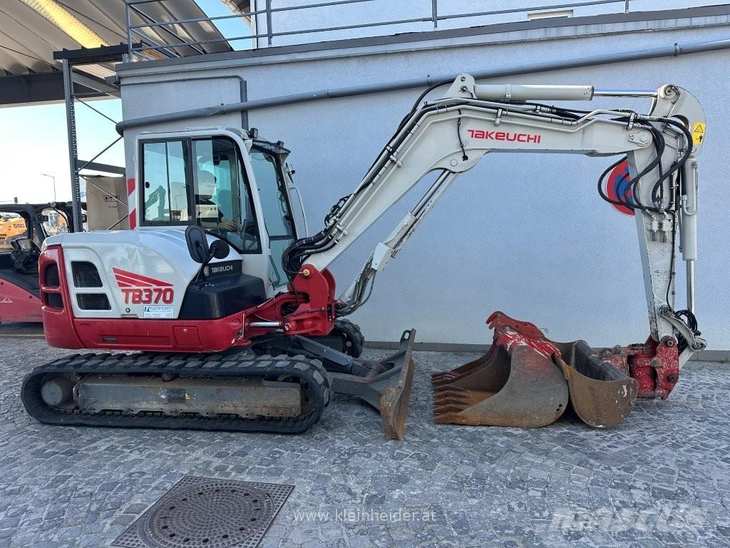 Takeuchi TB 370 Powertilt ZS Міні-екскаватори < 7т