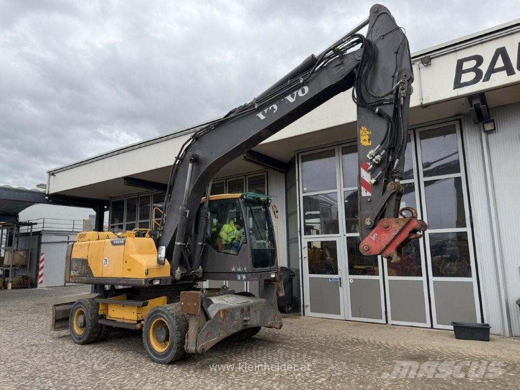 Volvo EW 210 D Stroje pre manipuláciu s odpadom