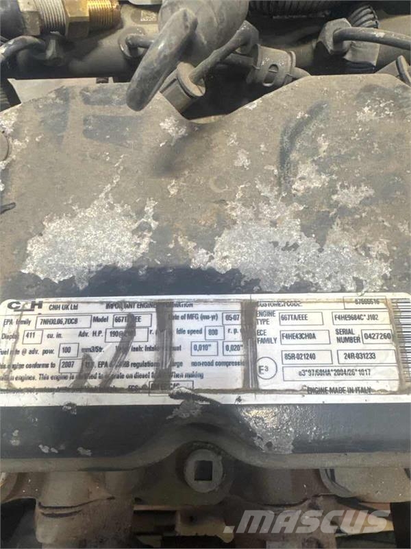 CNH NEW HOLLAND ENGINE 667 TA معدات البناء - غير ذلك