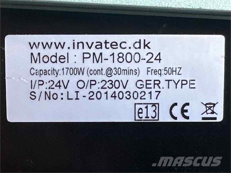 INVATEC PM-1800-24 Elektronika