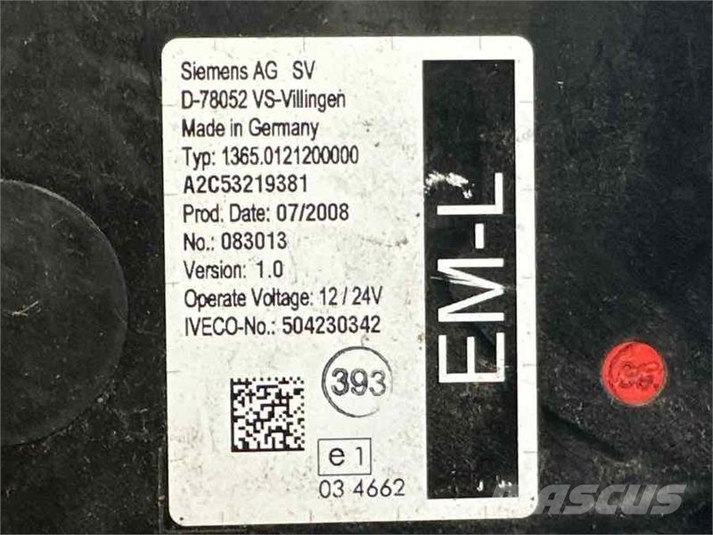 Iveco ECU EM-L 504230342 Electronics