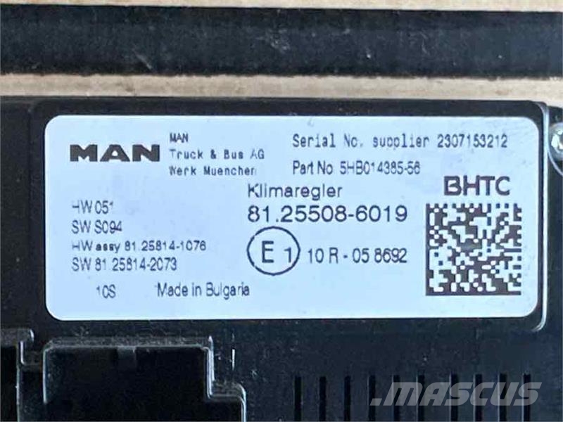 MAN CLIMA MODULE 81.25508-6019 Cabinas e interior