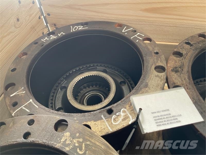 MAN COMPLTE HUBREDUCTION LEFT SIDE 81.35114-0126 = 3,0 Brakes