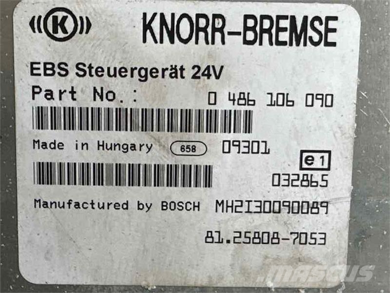 MAN EBS ECU 81.25808-7053 Ηλεκτρονικά