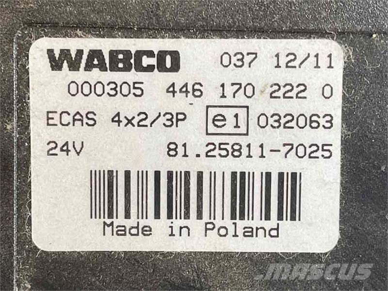 MAN ECU ECAS 81.25811-7025 Elektronika