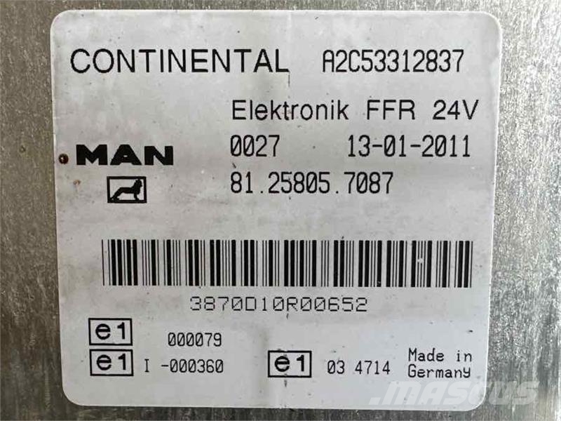 MAN ECU FFR 81.25805-7087 Elektronika