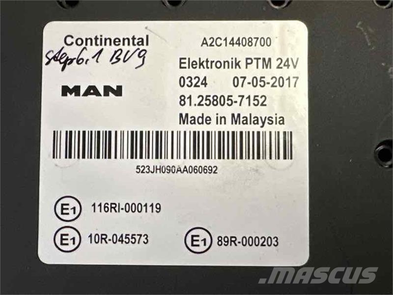 MAN ECU PTM 81.25805-7152 Elektronika