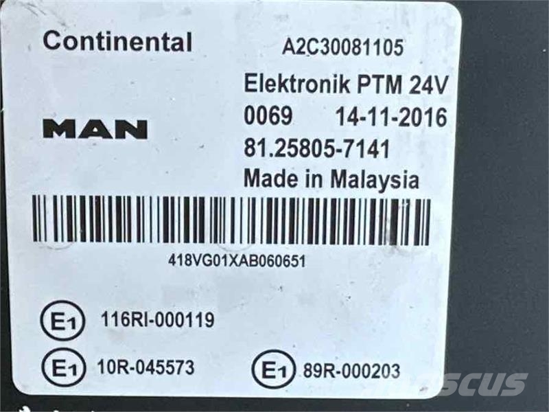 MAN ECU PTM 81.25805-7141 Elektronika
