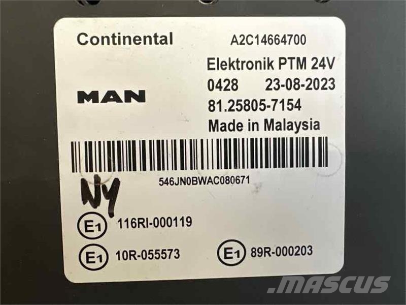 MAN ECU PTM 81.25805-7154 Elektronika