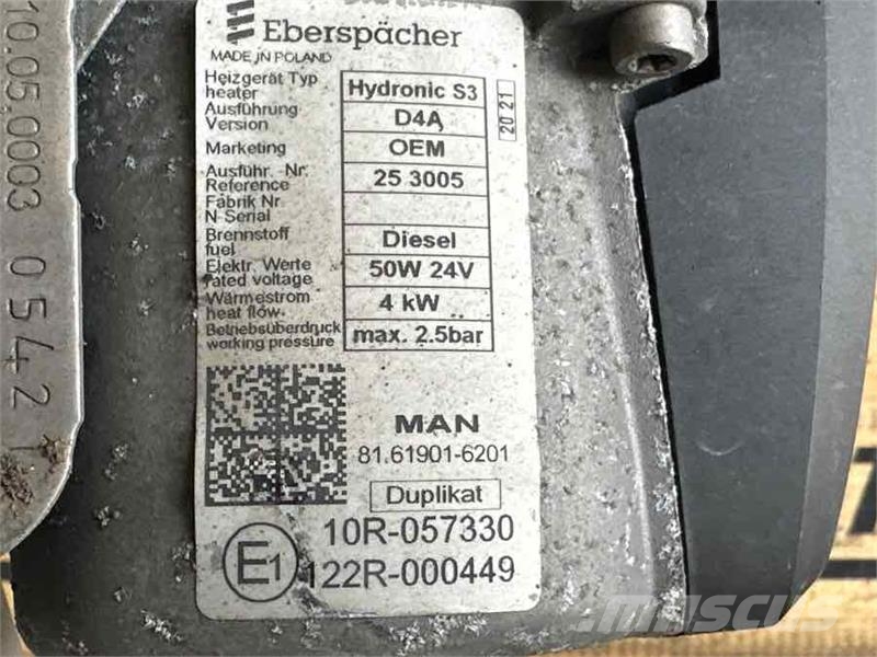 MAN HEATER 4KW // 81.61901-6201 Electronics