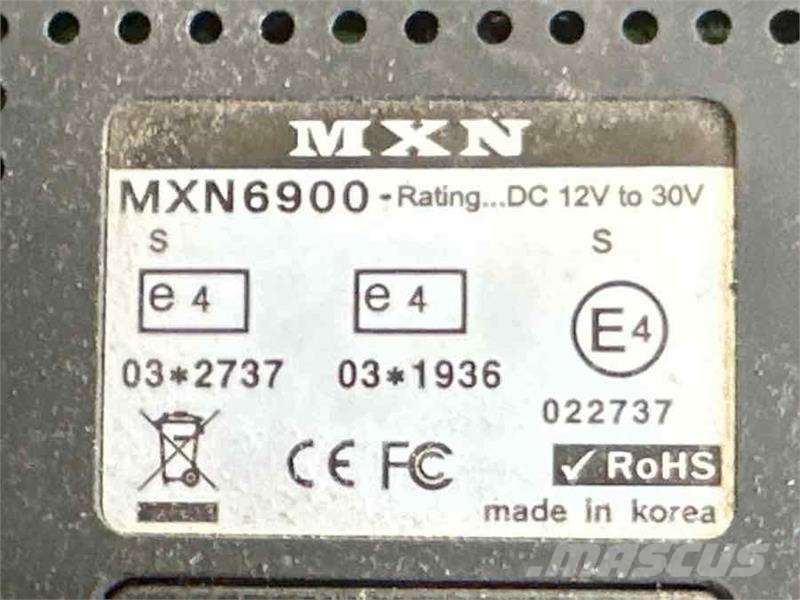 MAN MXN MONITOR MXN6900 캐빈 및 인테리어