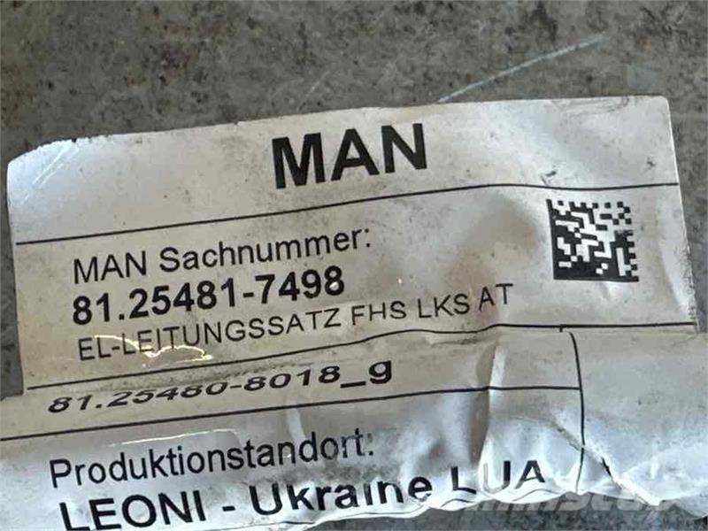 MAN WIRING HARNESS 81.25481-7498 Componentes electrónicos