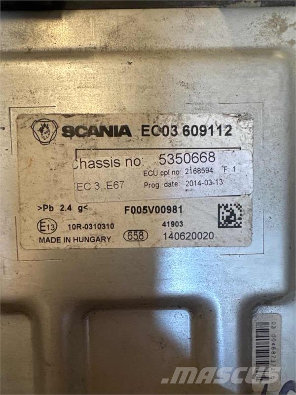 Scania ECU EEC3 2168594 Electrónicos