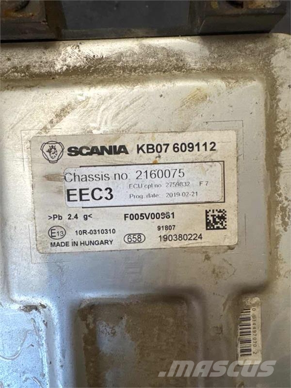 Scania ECU EEC3 2759832 Electrónicos