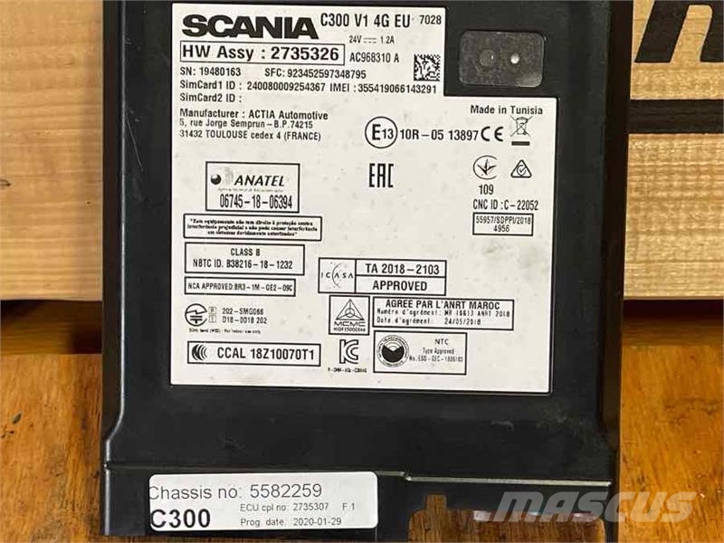 Scania ECU RTC 2735307 Elektronik