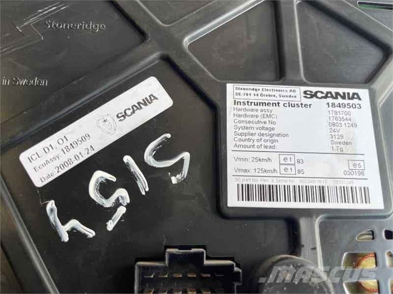 Scania ICL CLUSTER 1849503 Electronics