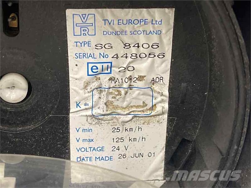 Scania INSTRUMENT 1421622 Cabines e interior