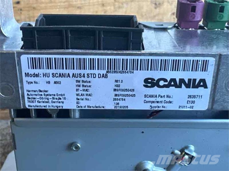 Scania NAVI / RADIO AUS 3155256 Electrónicos
