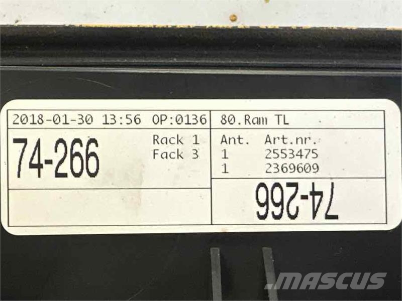 Scania SUN ROOF HATCH 2532780 캐빈 및 인테리어