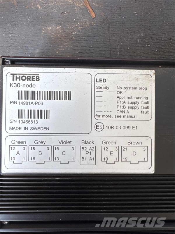 Scania THOREB-K30-NODE 14981A-P06 Elektronika