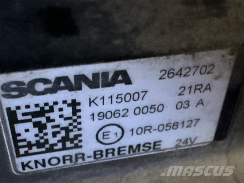Scania VALVE PBC 2642702 散熱器/水箱