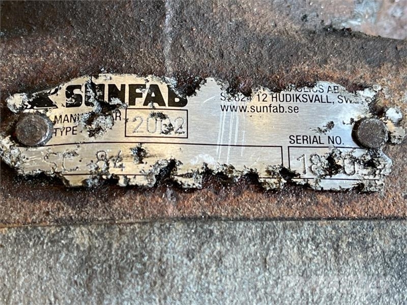 Sunfab HYDRAULIC PUMP SC80 Hydraulik