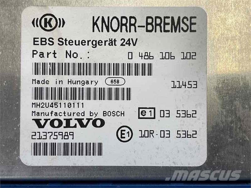 Volvo EBS ECU 21375989 Elektronika