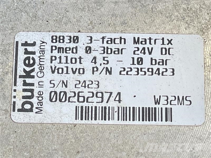 Volvo HEATING VALVE 22359423 Καλοριφέρ