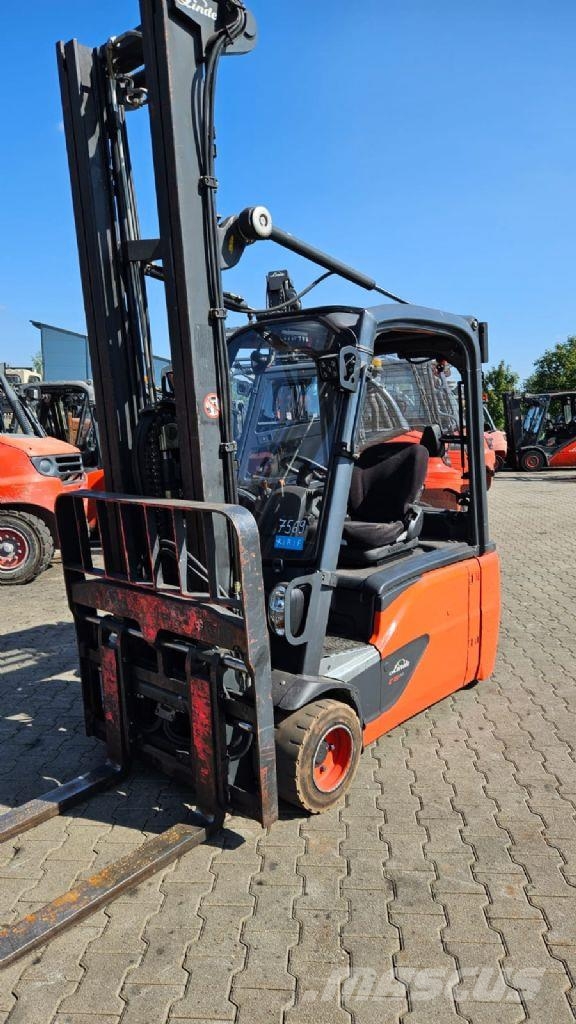 Linde E 18 L-02 电动叉车