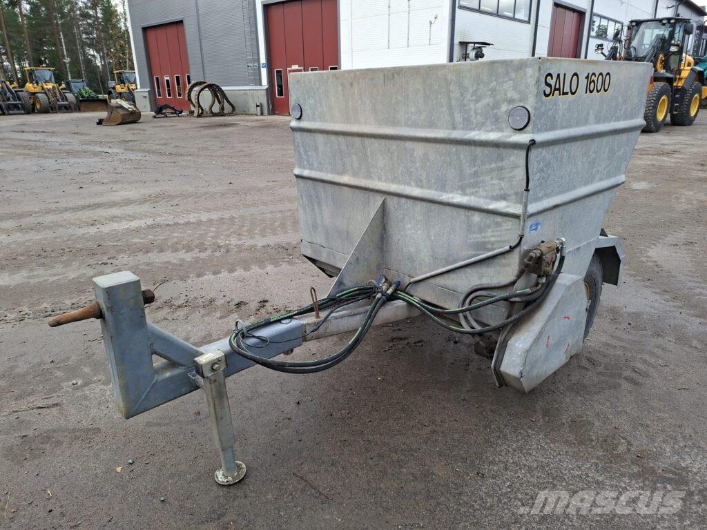  Hiekoitinvaunu Hinattava Andre komponenter