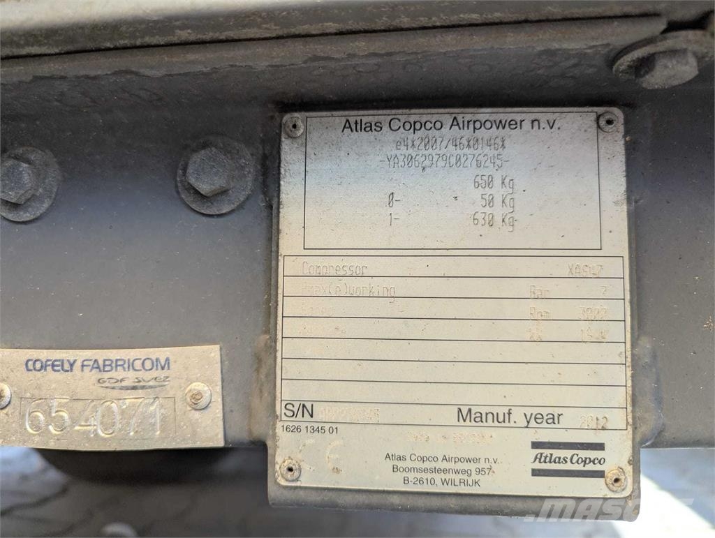 Atlas Copco XAS 47 Kompresory
