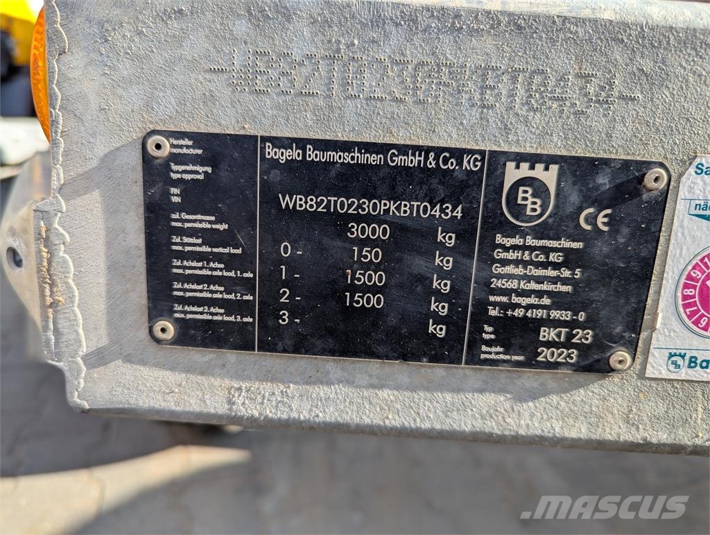 Bagela Kabeltrommelwagen BKT 23 Muut koneet