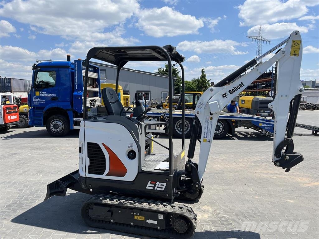 Bobcat E 19 Canopy Miniexcavadoras
