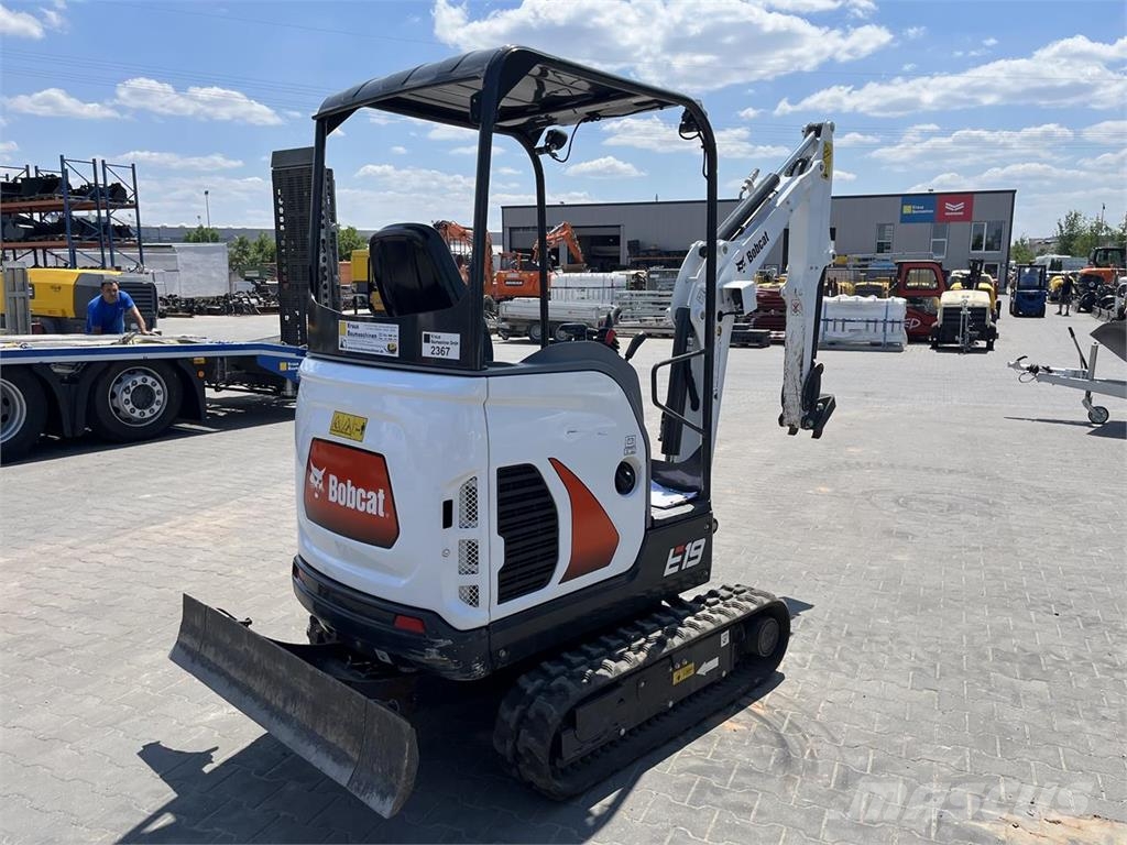 Bobcat E 19 Canopy Miniexcavadoras