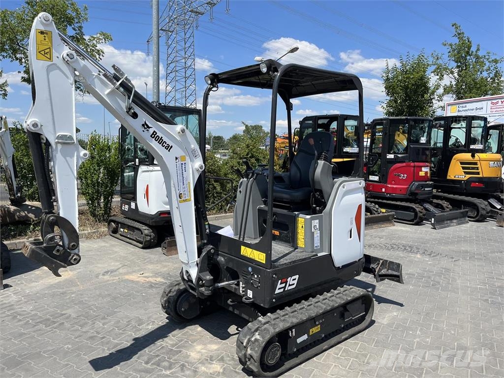 Bobcat E 19 Canopy Miniexcavadoras