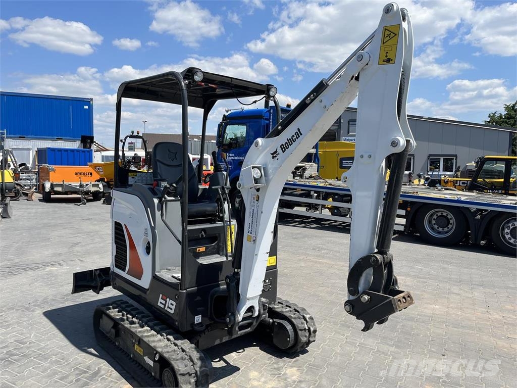 Bobcat E 19 Canopy Miniexcavadoras