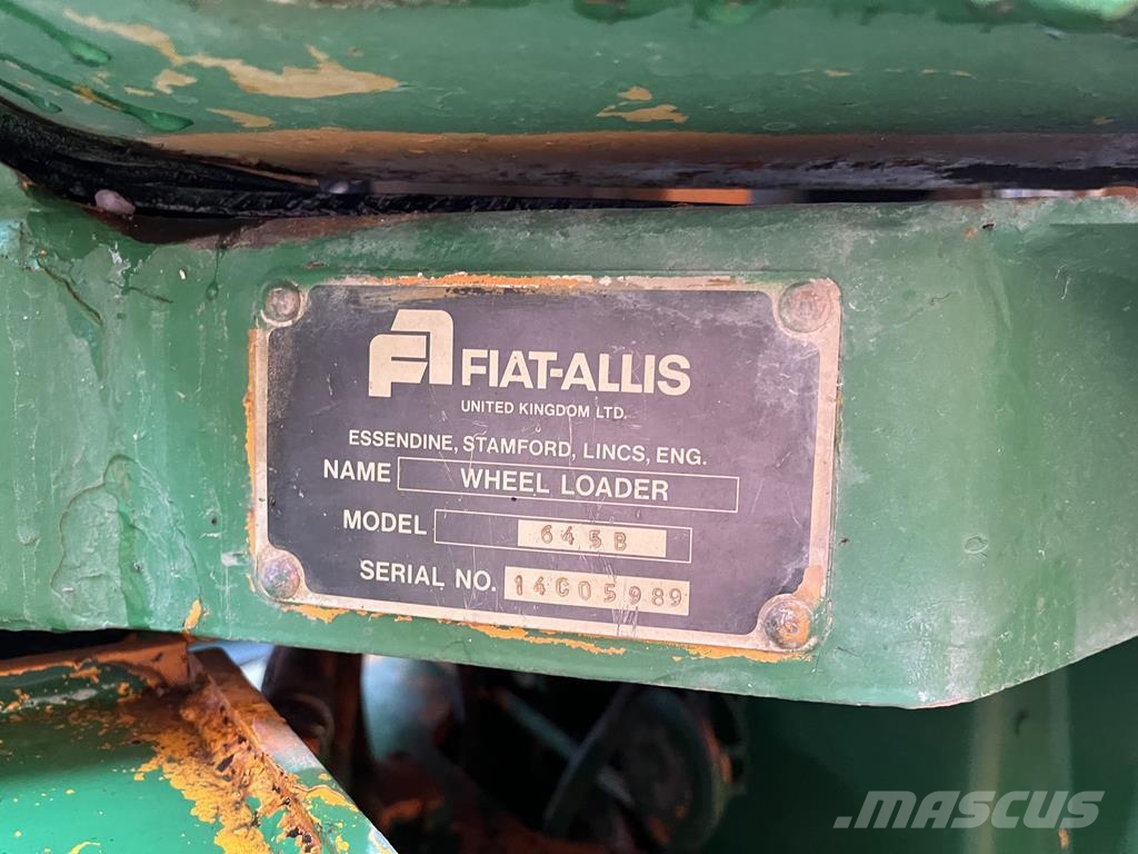 Fiat 645 B 轮式装载机