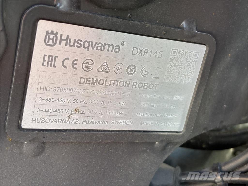 Husqvarna DXR 145 Abbruchroboter Mini excavadoras < 7t