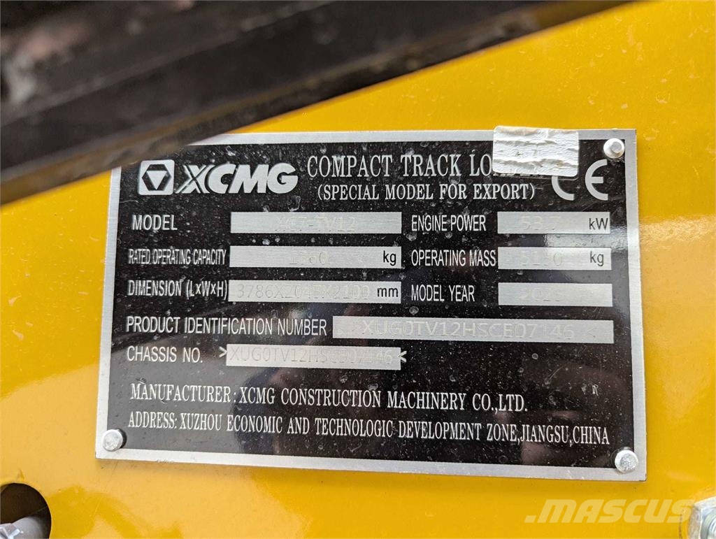 XCMG XC7-TV12 Minicarregadeiras