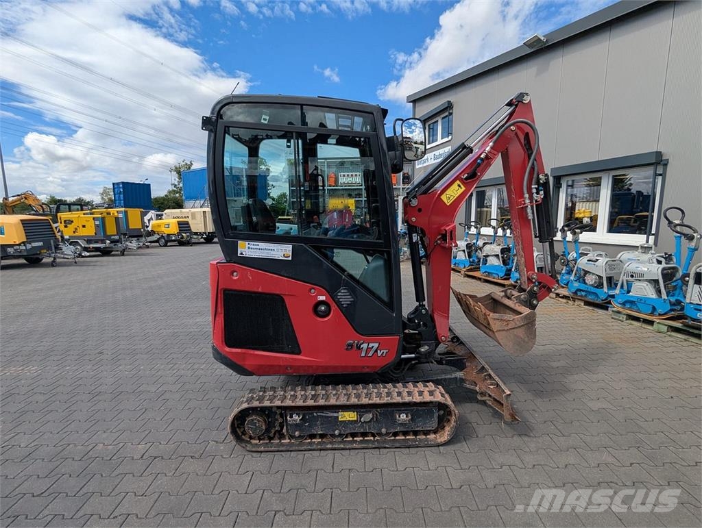 Yanmar SV 17 VT حفارات صغيرة أقل من 7 طن (حفارات صغيرة)