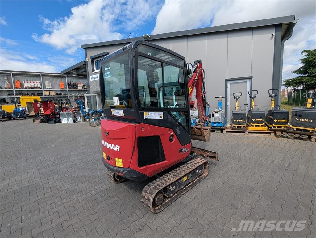 Yanmar SV 17 VT حفارات صغيرة أقل من 7 طن (حفارات صغيرة)