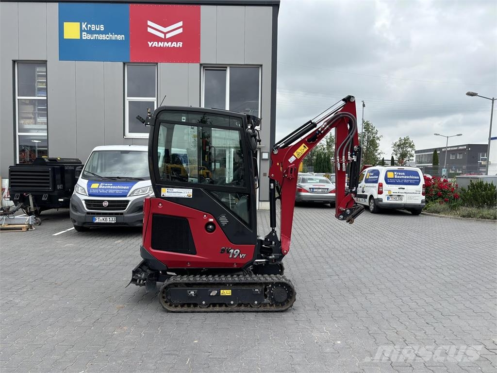 Yanmar SV 19 VT Advance Plus حفارات صغيرة أقل من 7 طن (حفارات صغيرة)