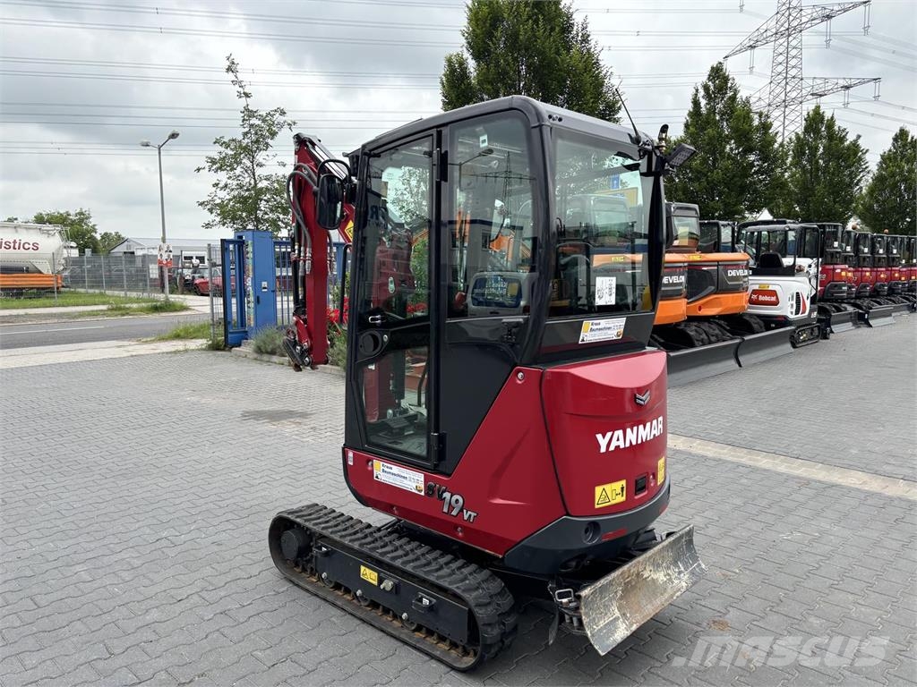 Yanmar SV 19 VT Advance Plus حفارات صغيرة أقل من 7 طن (حفارات صغيرة)