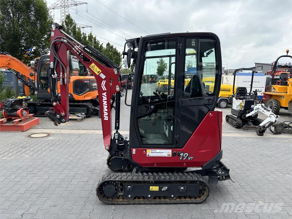 Yanmar SV 19 VT Advance Plus حفارات صغيرة أقل من 7 طن (حفارات صغيرة)