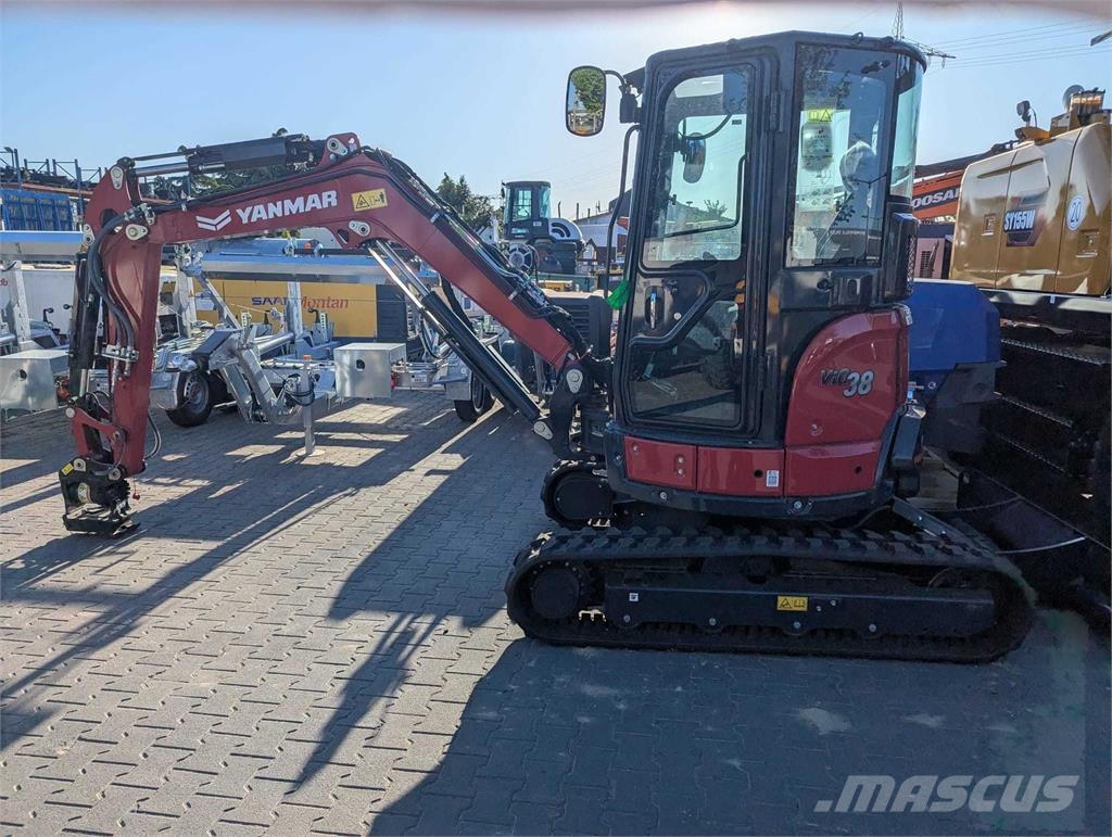 Yanmar VIO 38-6 حفارات صغيرة أقل من 7 طن (حفارات صغيرة)