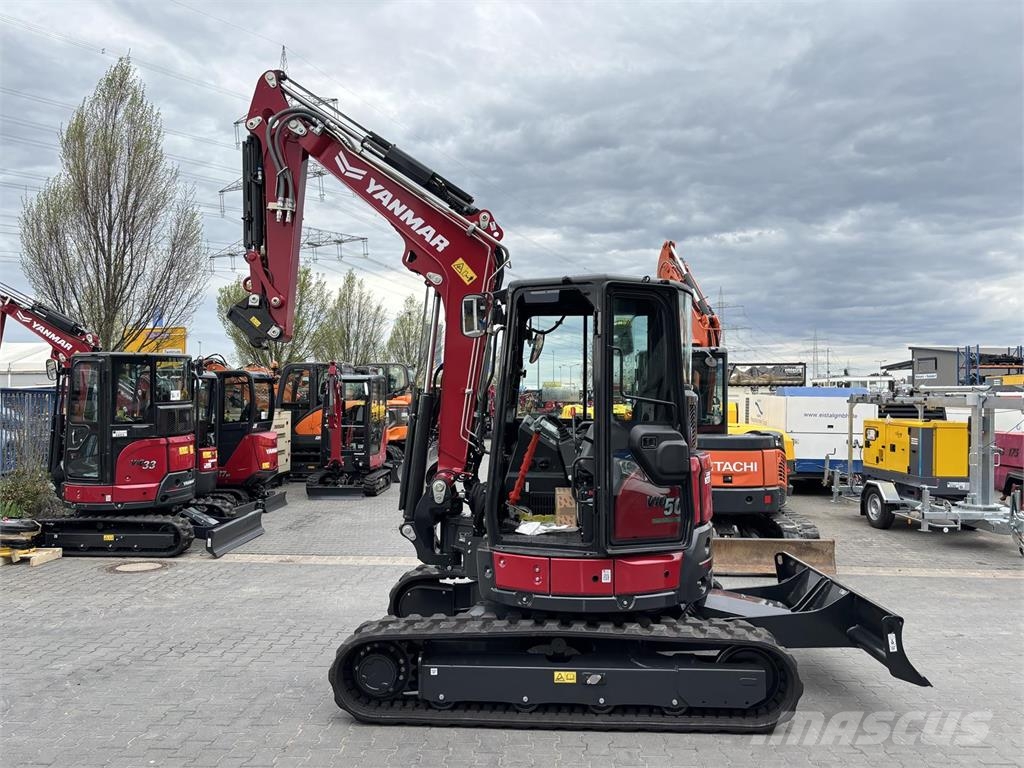Yanmar ViO 50-6B حفارات صغيرة أقل من 7 طن (حفارات صغيرة)