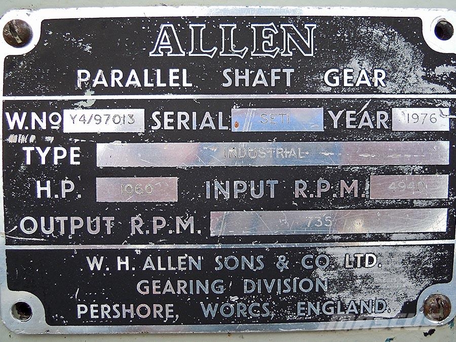 Allen INDUSTRIAL Getriebe